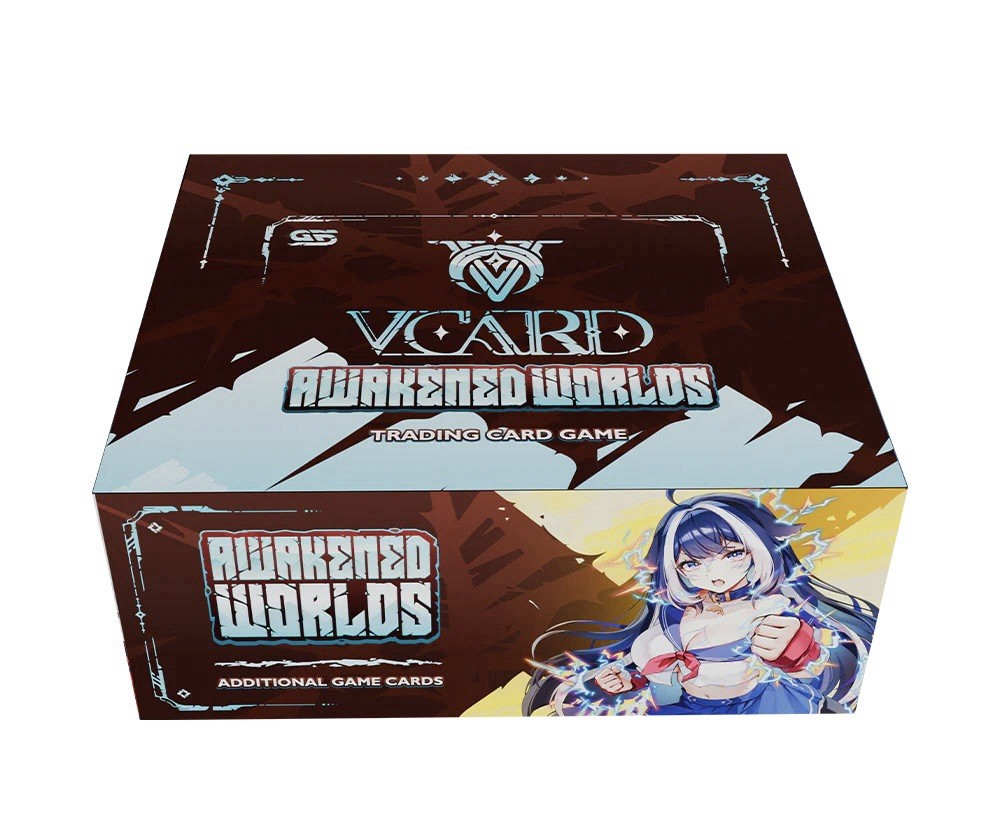 VCard Awakened Worlds Limited Edition Booster Box Sealed || Gamersupps