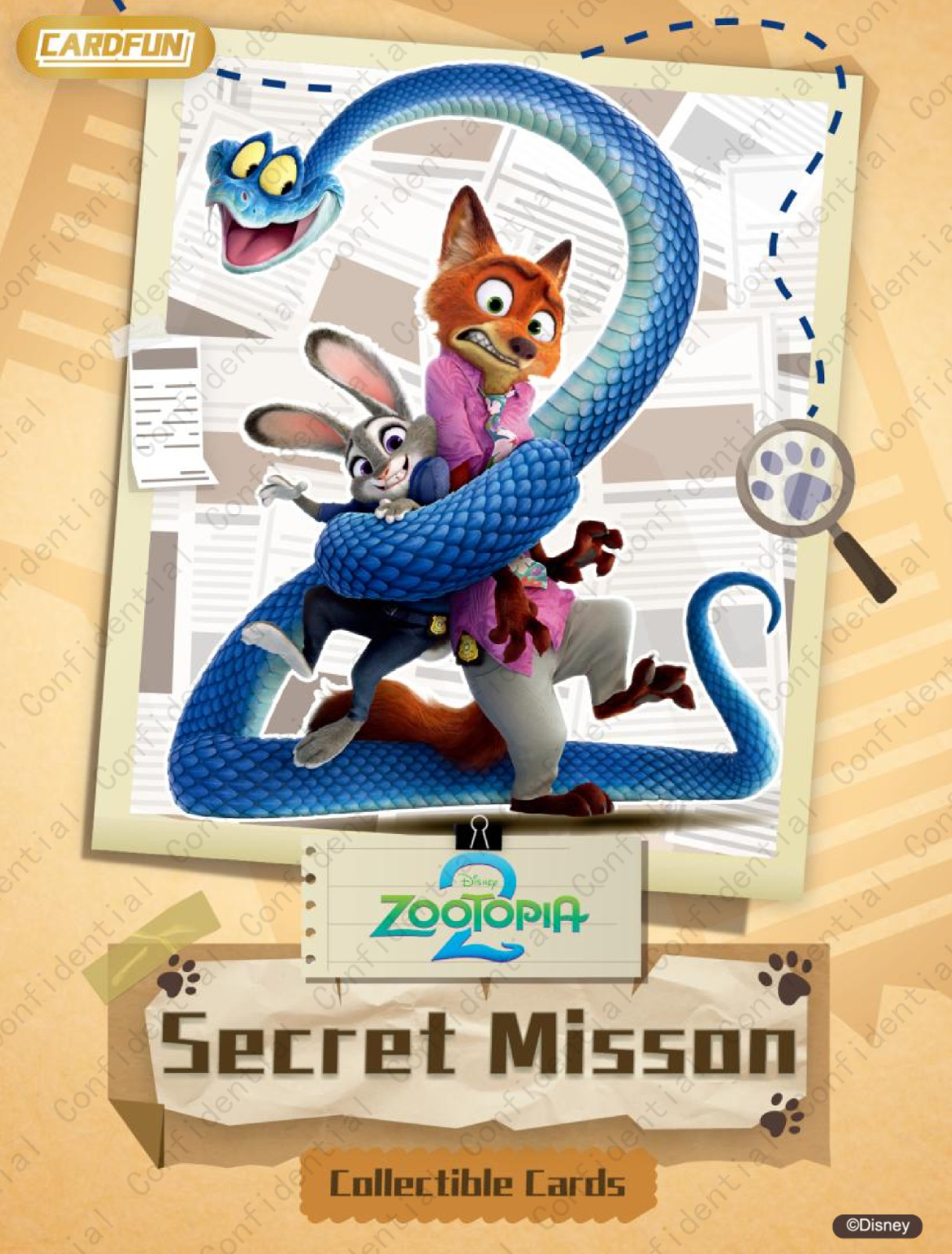 Card Fun Zootopia 2 Disney Platinum Edition Collection Box Official Sealed Box