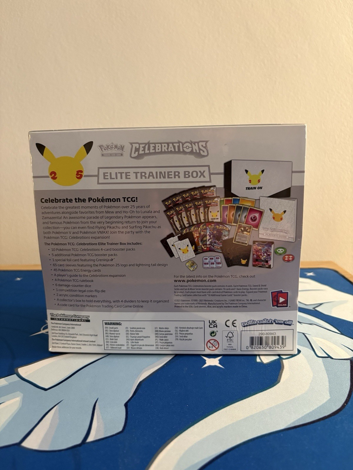 Pokémon TCG: 25th Anniversary Celebrations Elite Trainer Box (2021)
