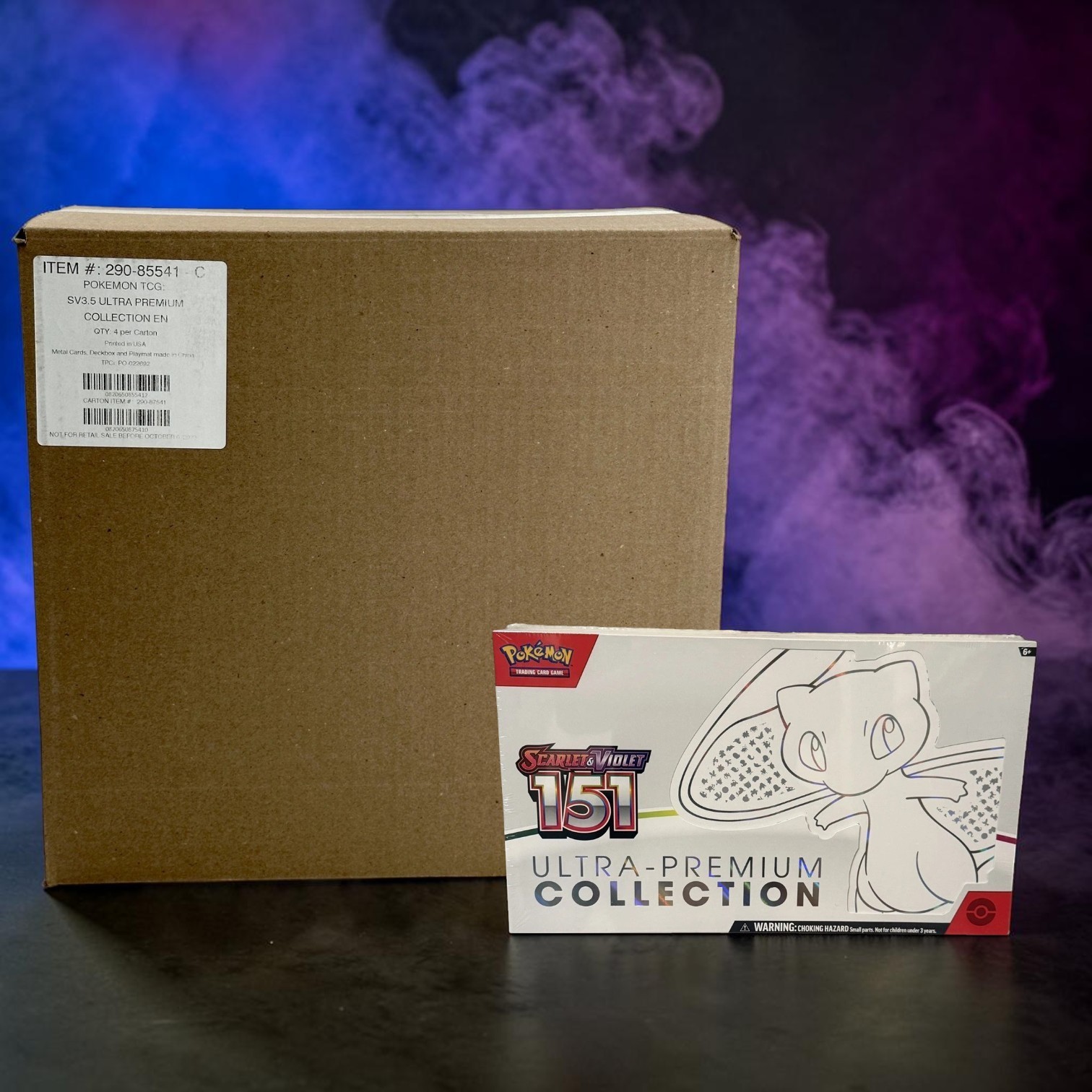 POKEMON SV3.5 SCARLET & VIOLET 151 ULTRA-PREMIUM COLLECTION SEALED CASE