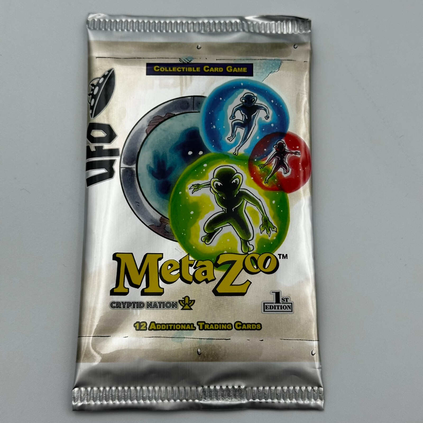 MetaZoo UFO 1st Edition Booster Pack or Sealed Box TCG 2022 Cryptid Nation