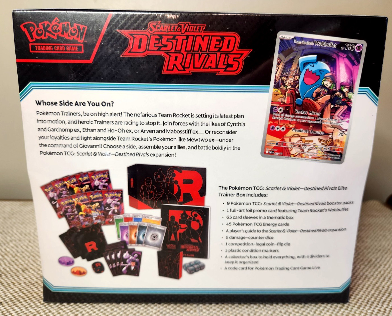 Pokémon TCG: Destined Rivals Elite Trainer Box [ETB] -Brand New Factory Sealed-