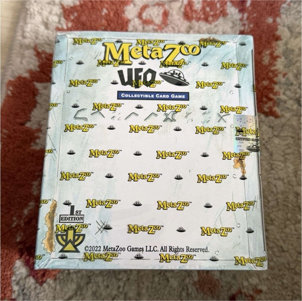 MetaZoo UFO 1st Edition English Collectible Card Game Box MetaZoo Games 2022