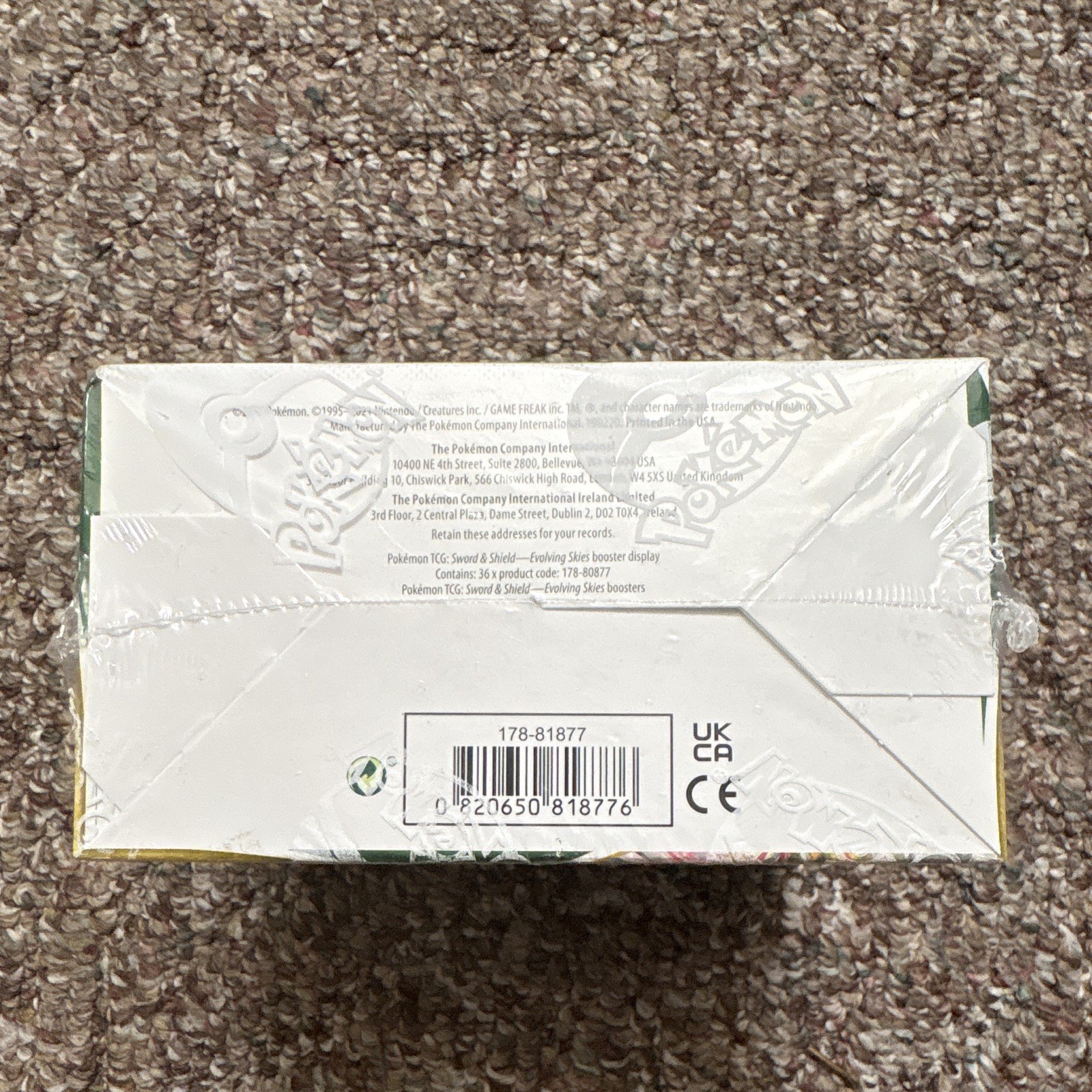 Pokémon TCG Evolving Skies Booster Box 1 Box English 2021 Rayquaza