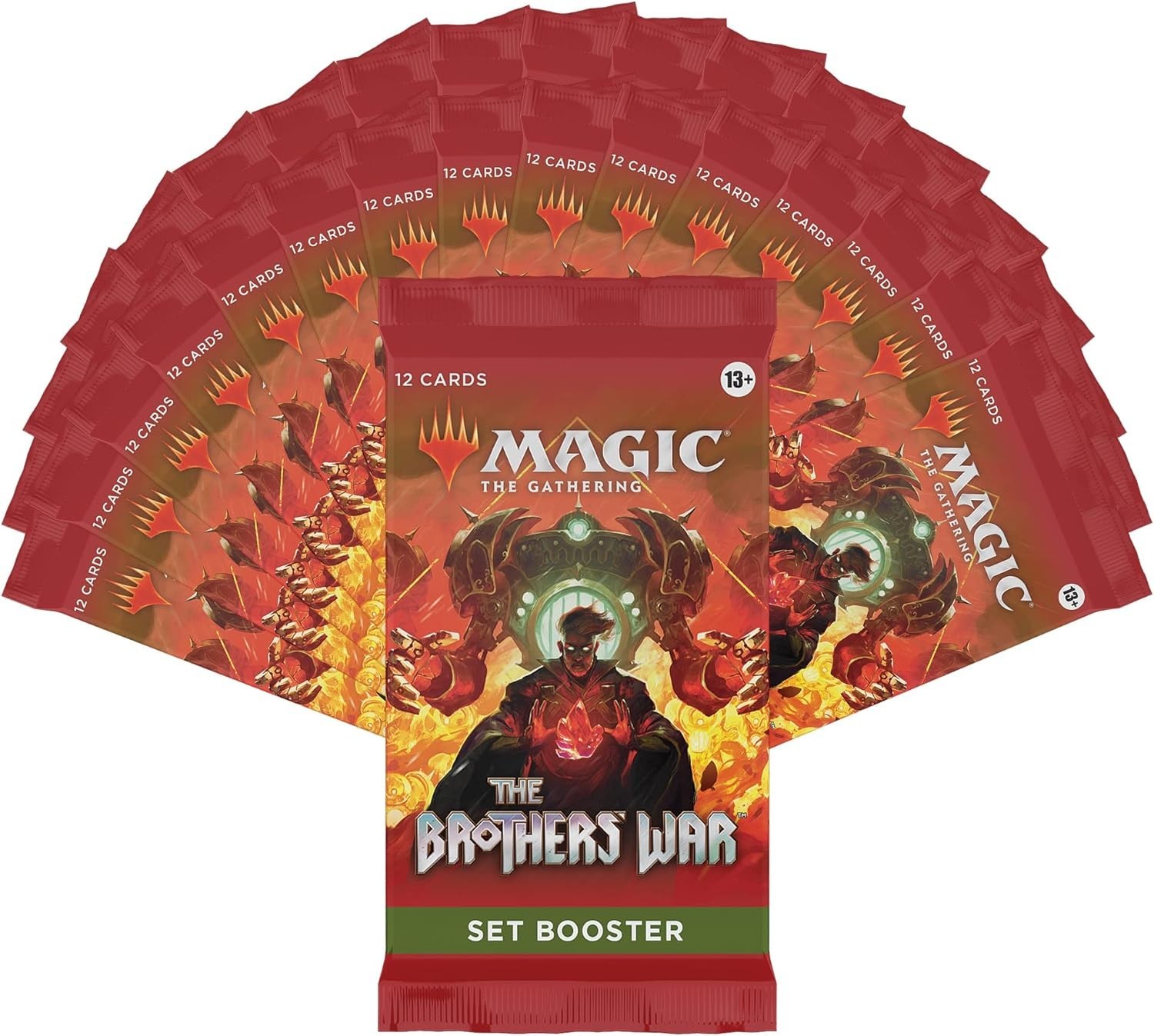 Magic The Gathering The Brothers’ War Set Booster Box | 30 Packs