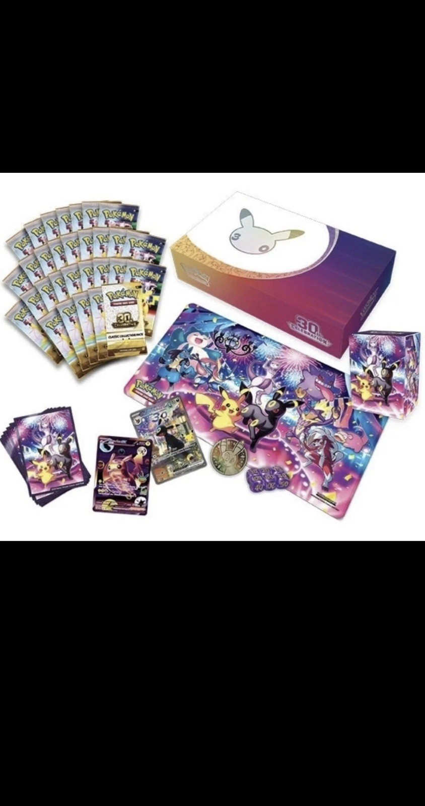 Presale – Pokémon TCG: 30th Anniversary Celebrations Preorder UPC ultra premium