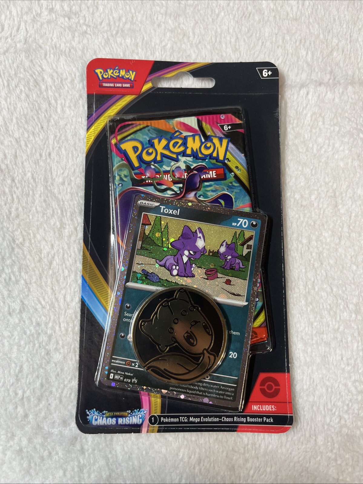 Chaos Rising- Toxel Promo Check Lane Blister Booster Pack