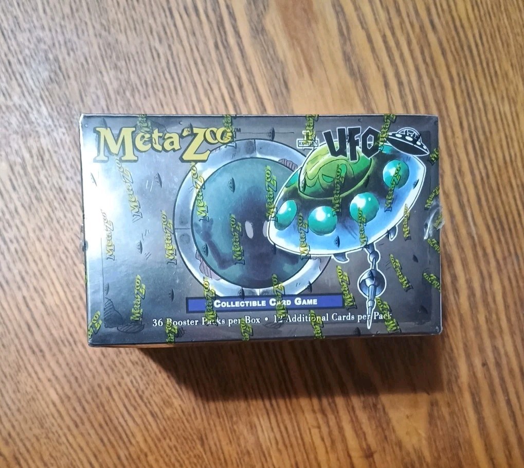 MetaZoo Games CCG UFO 1st Edition Booster Box – 36 Packs
