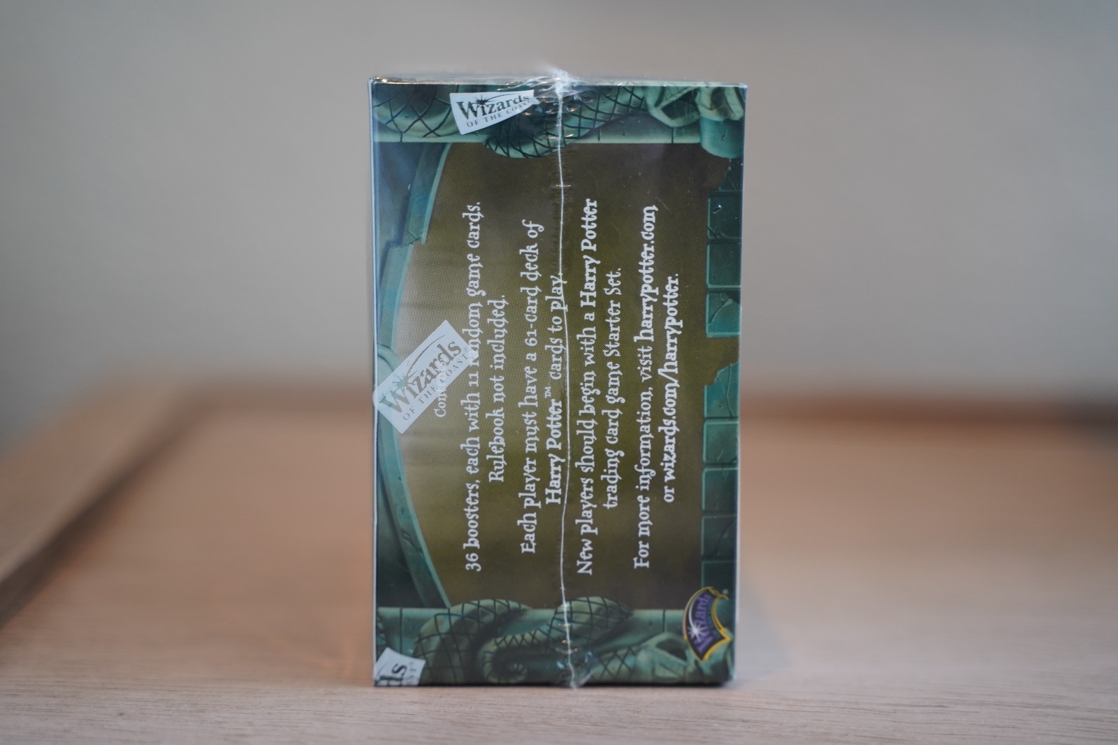 Harry Potter TCG Chamber of Secrets Booster Box 36 Packs Sealed WOTC English