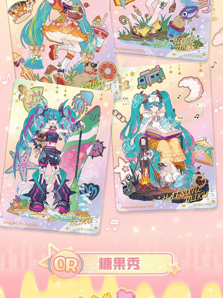 Kayou Hatsune Miku 30 Pack Booster Box CCG Trading Card Game New Anime T2 V4