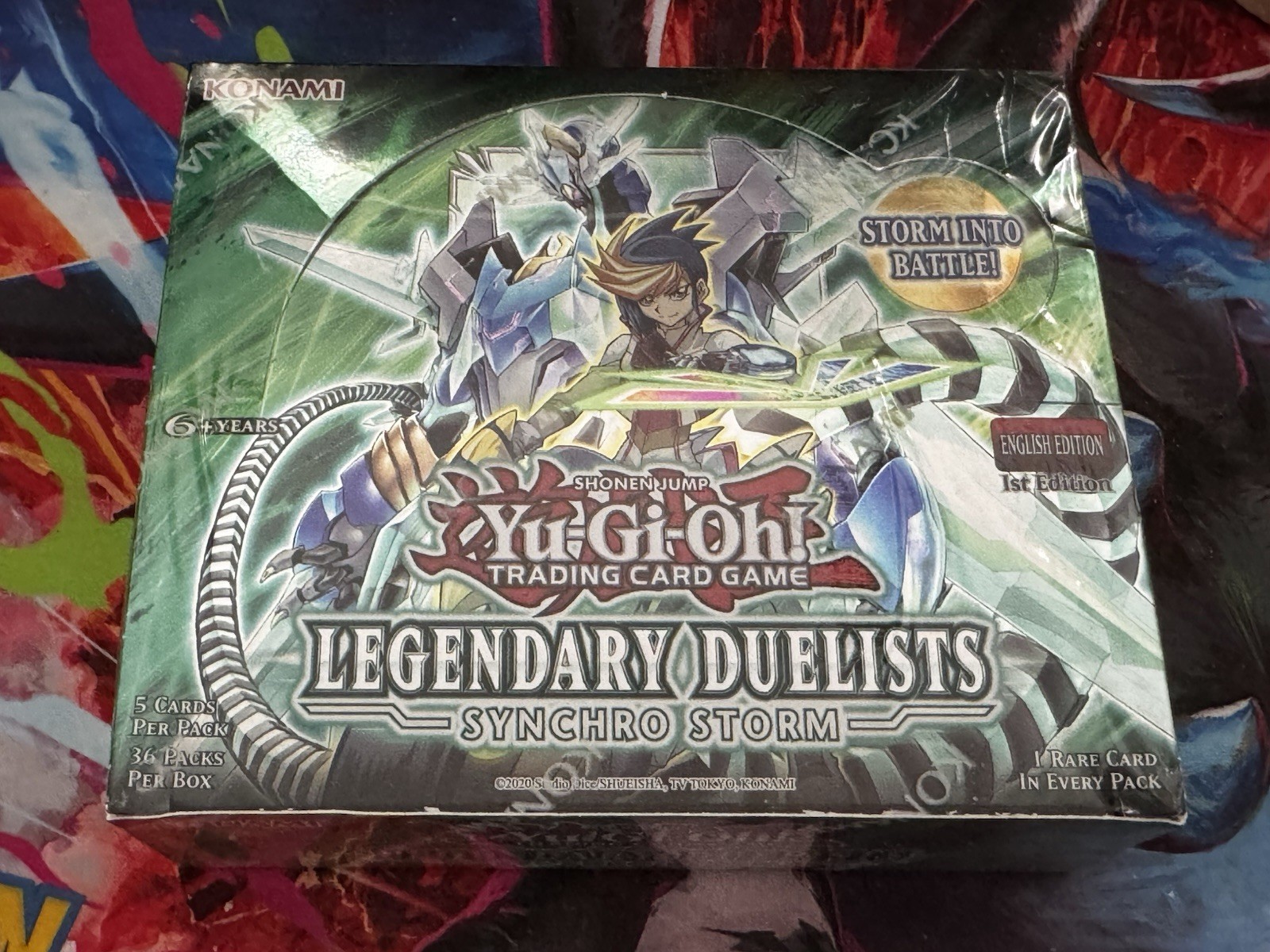 Yu-Gi-Oh! TCG Lot Ghosts From the Past Box, Syncro Storm Booster Box, Kaiba Box