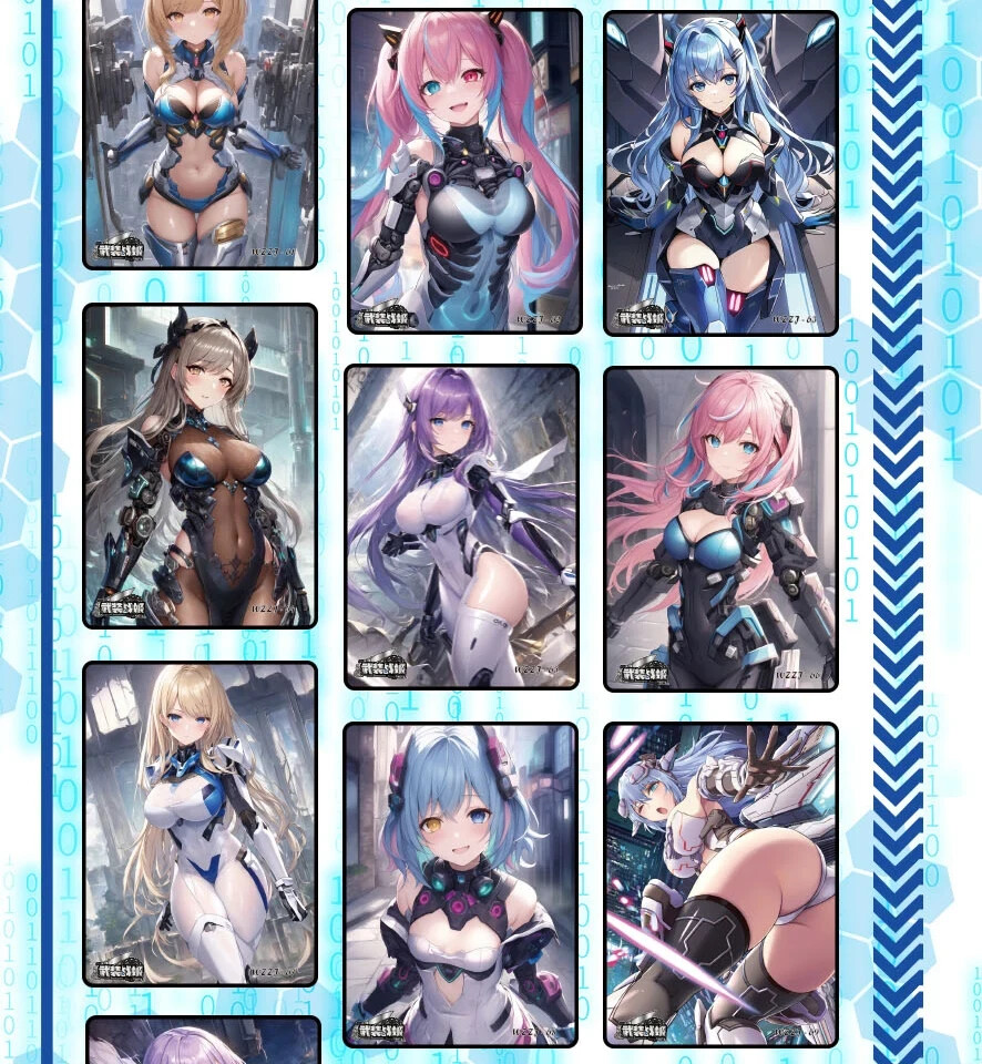 2BOX Armed Concubine Spicy Booster Box Premium Waifu Trading Cards Anime TCG CCG
