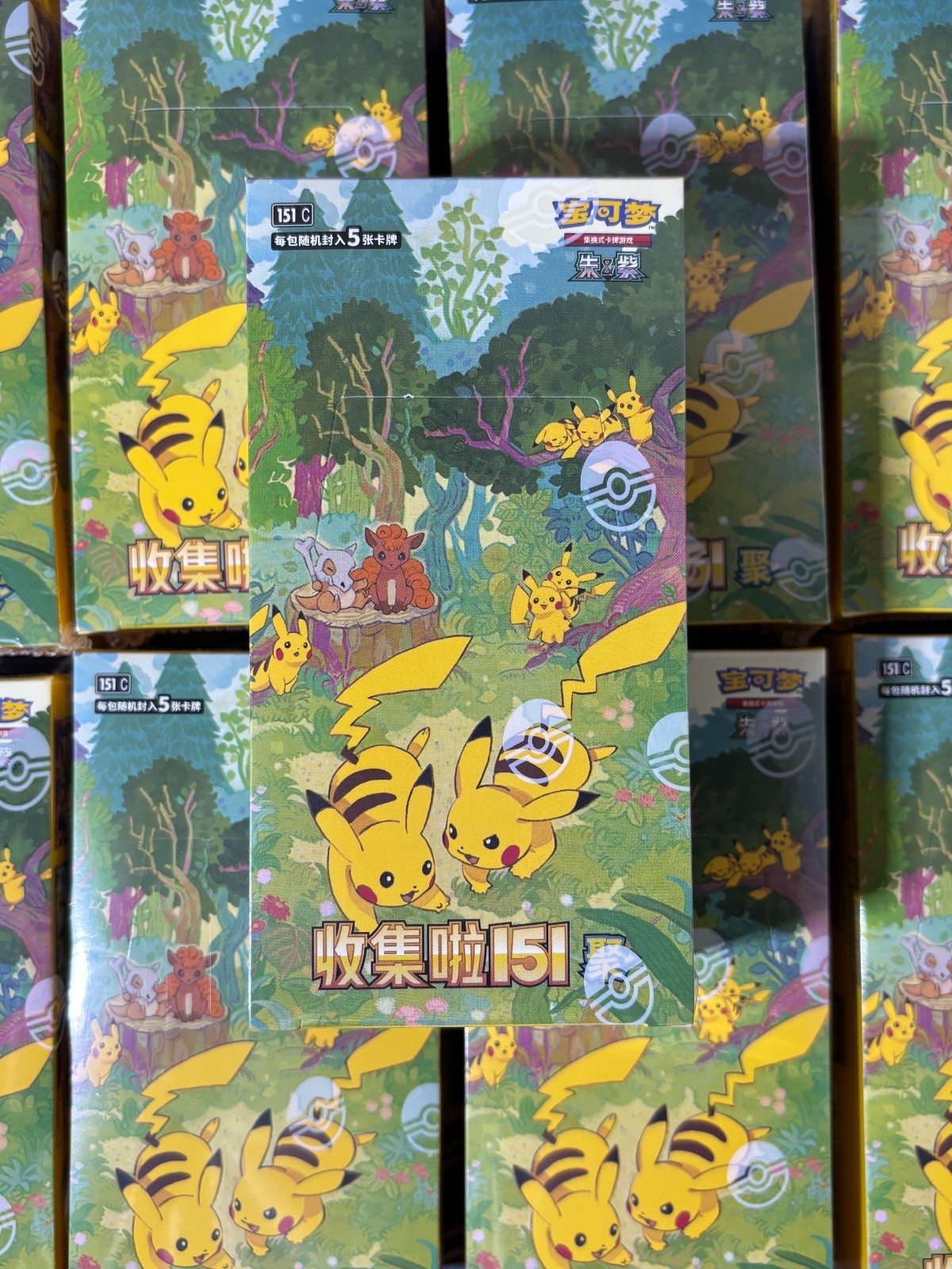 IN STOCK Collect 151C Gather Slim Booster Box Sealed Pokémon TCG Chinese 2025