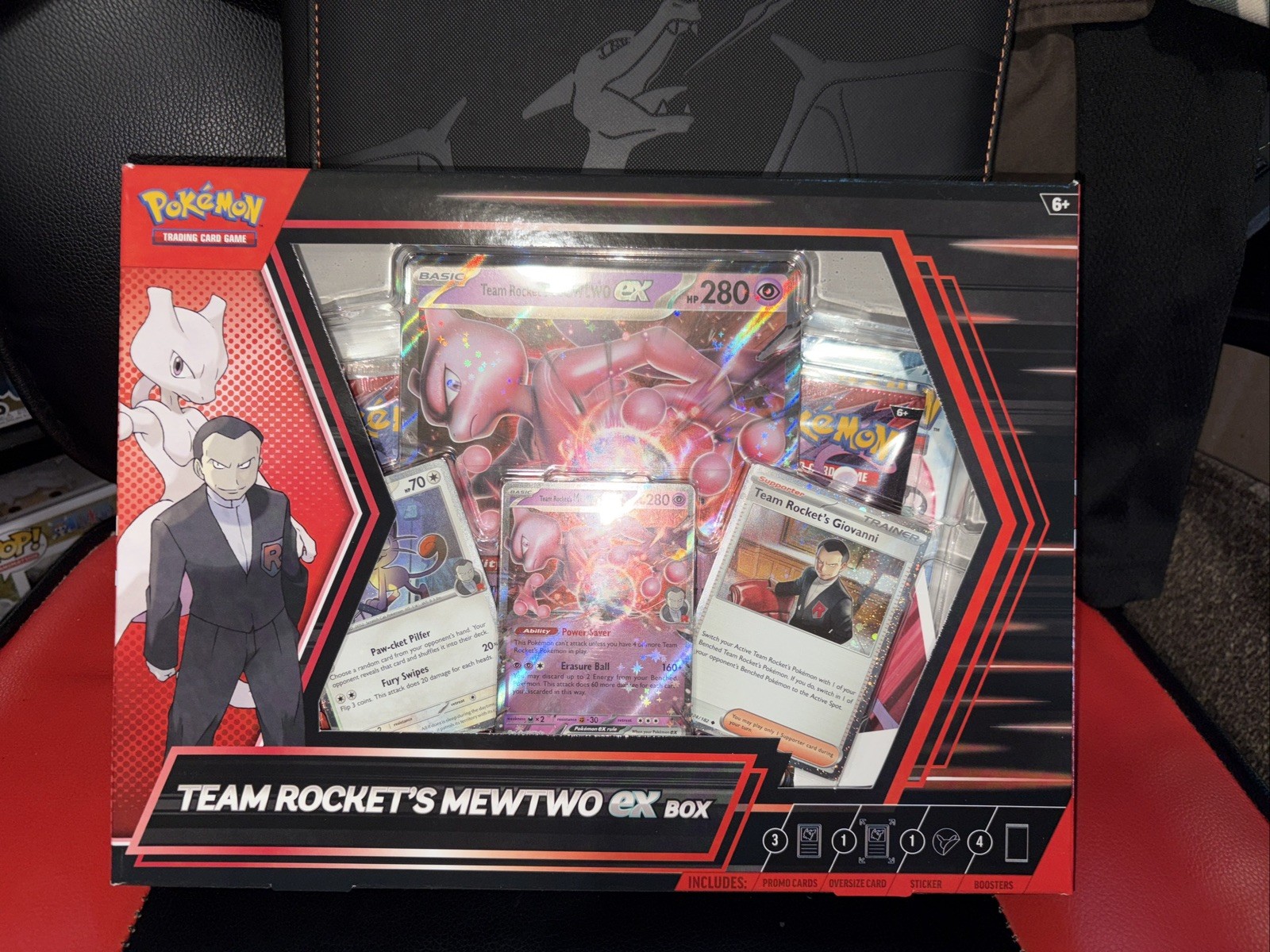 Pokemon TCG Team Rocket’s Mewtwo ex Box Sealed Destined Rivals Packs Cards New