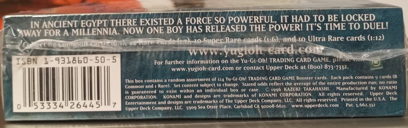 Legend of Blue-eyes White Dragon Booster Box Yugioh Sealed LOB