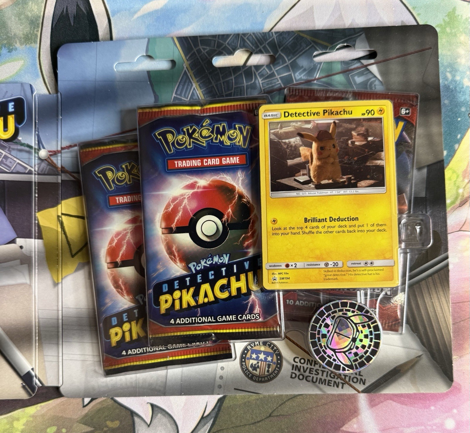 Pokémon TCG: Detective Pikachu Case File Brand New Factory Sealed Promo