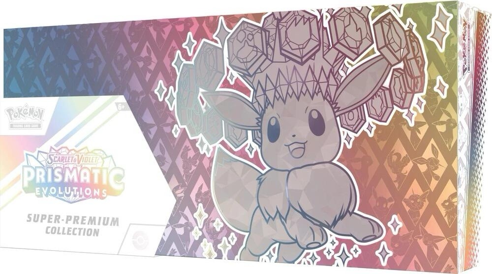 Pokemon Prismatic Evolutions Super Premium Collection SPC New & Factory Sealed