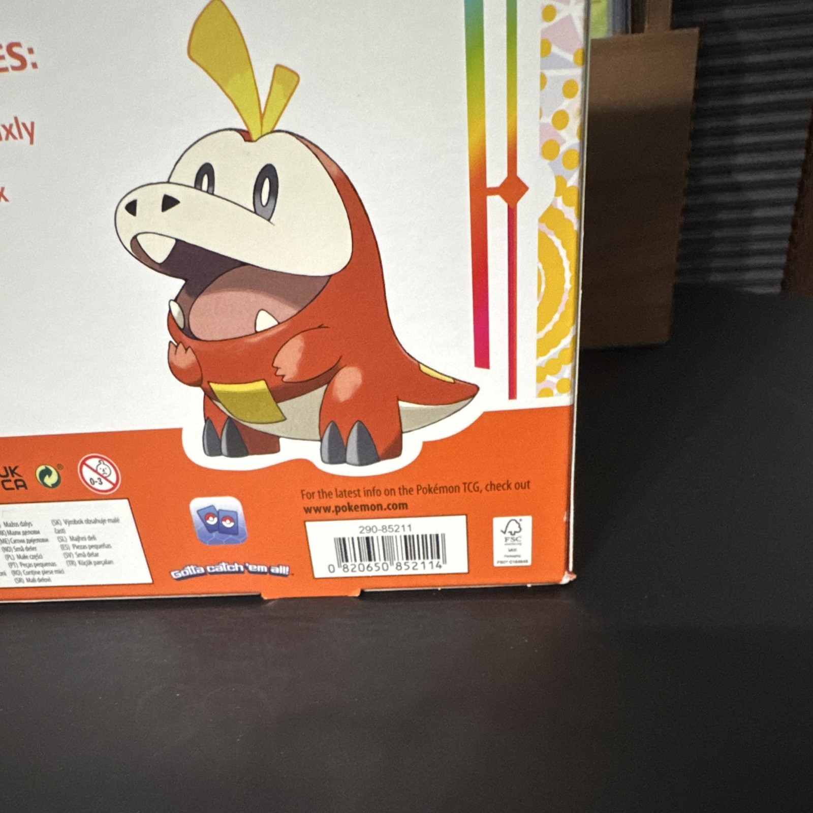 Pokémon Fuecoco Paldea Collection Box