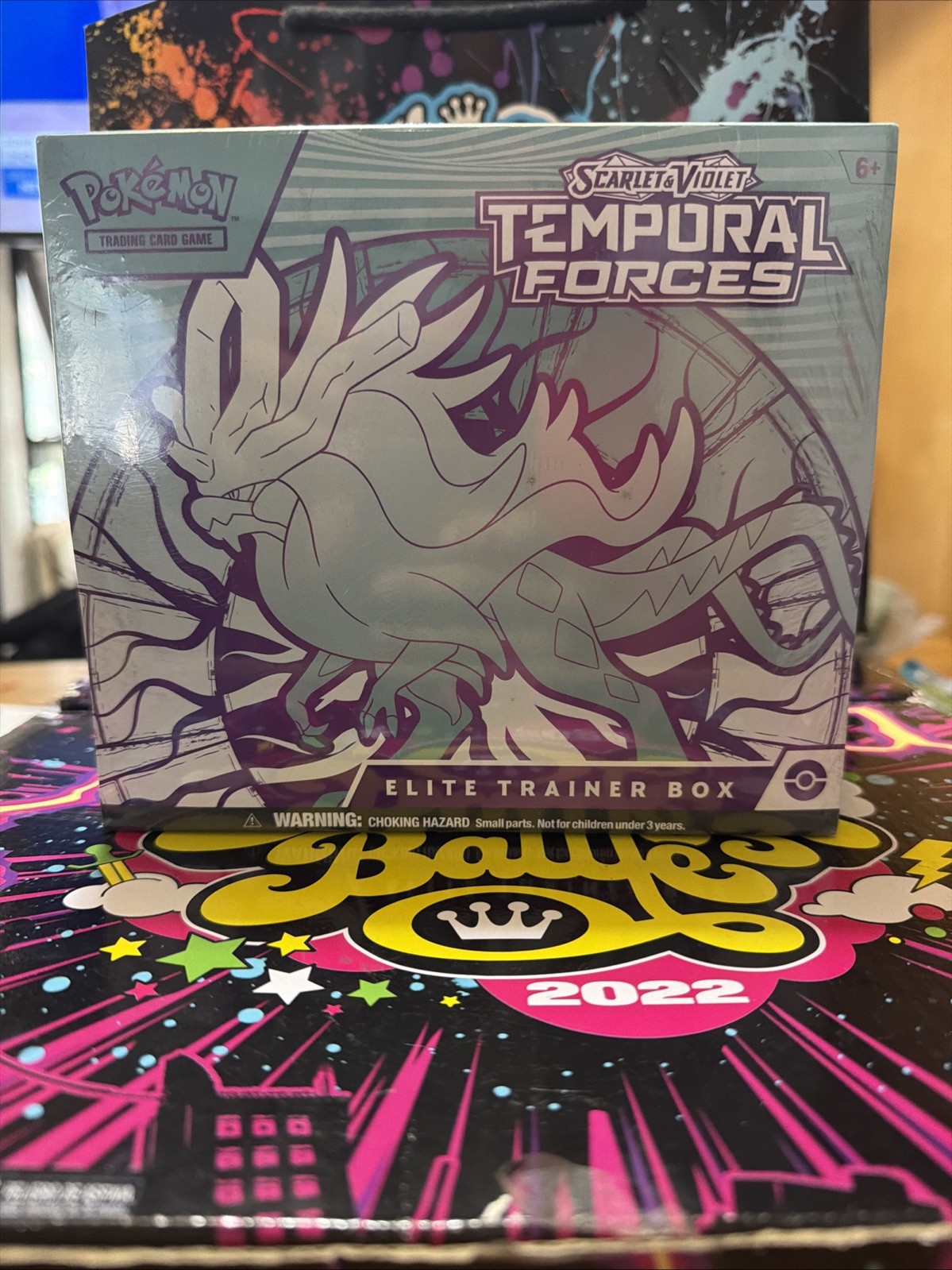 2024 Pokemon Temporal Forces Elite Trainer Box ETB Walking Wake NEW SEALED