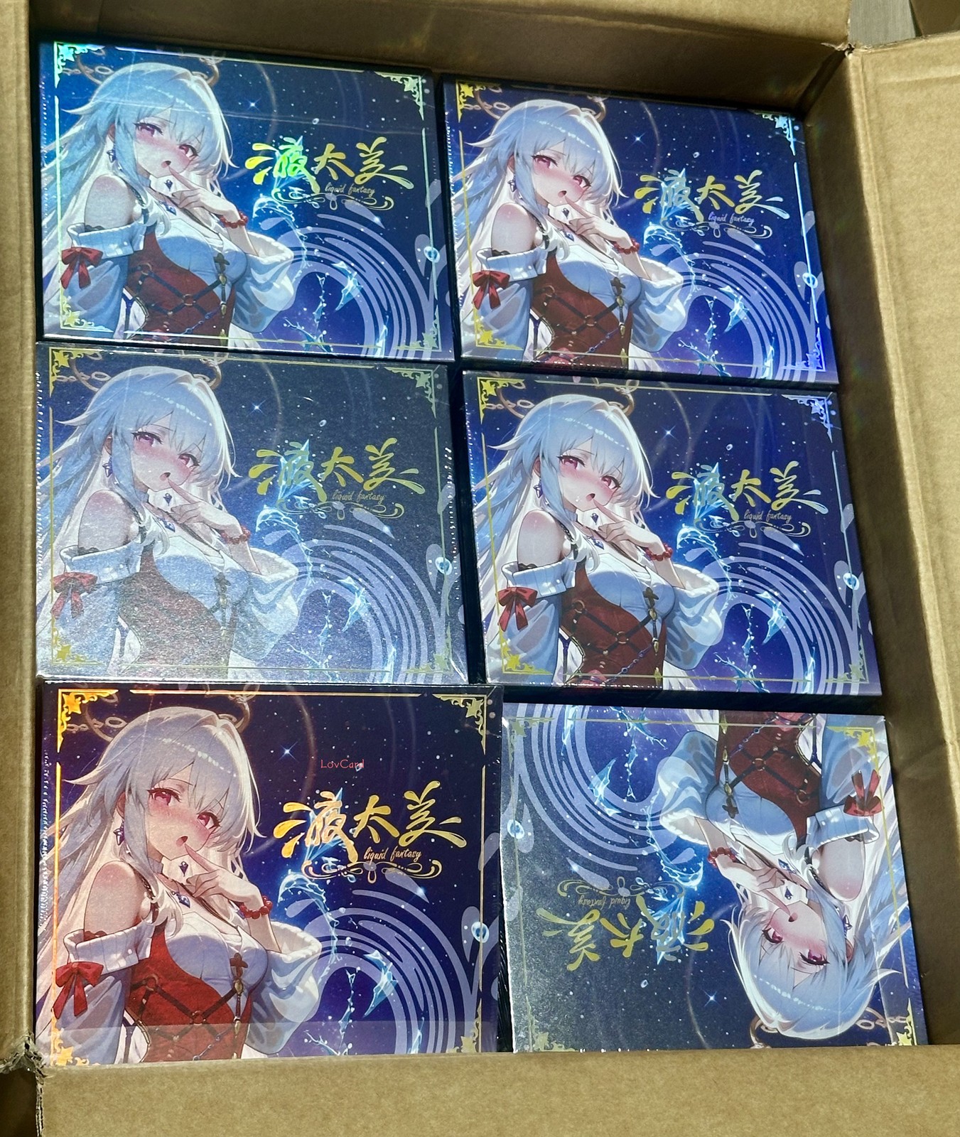 11pack Liquid Fantasy-goddess Beautiful Spicy Waifu Cards Booster Box Cute