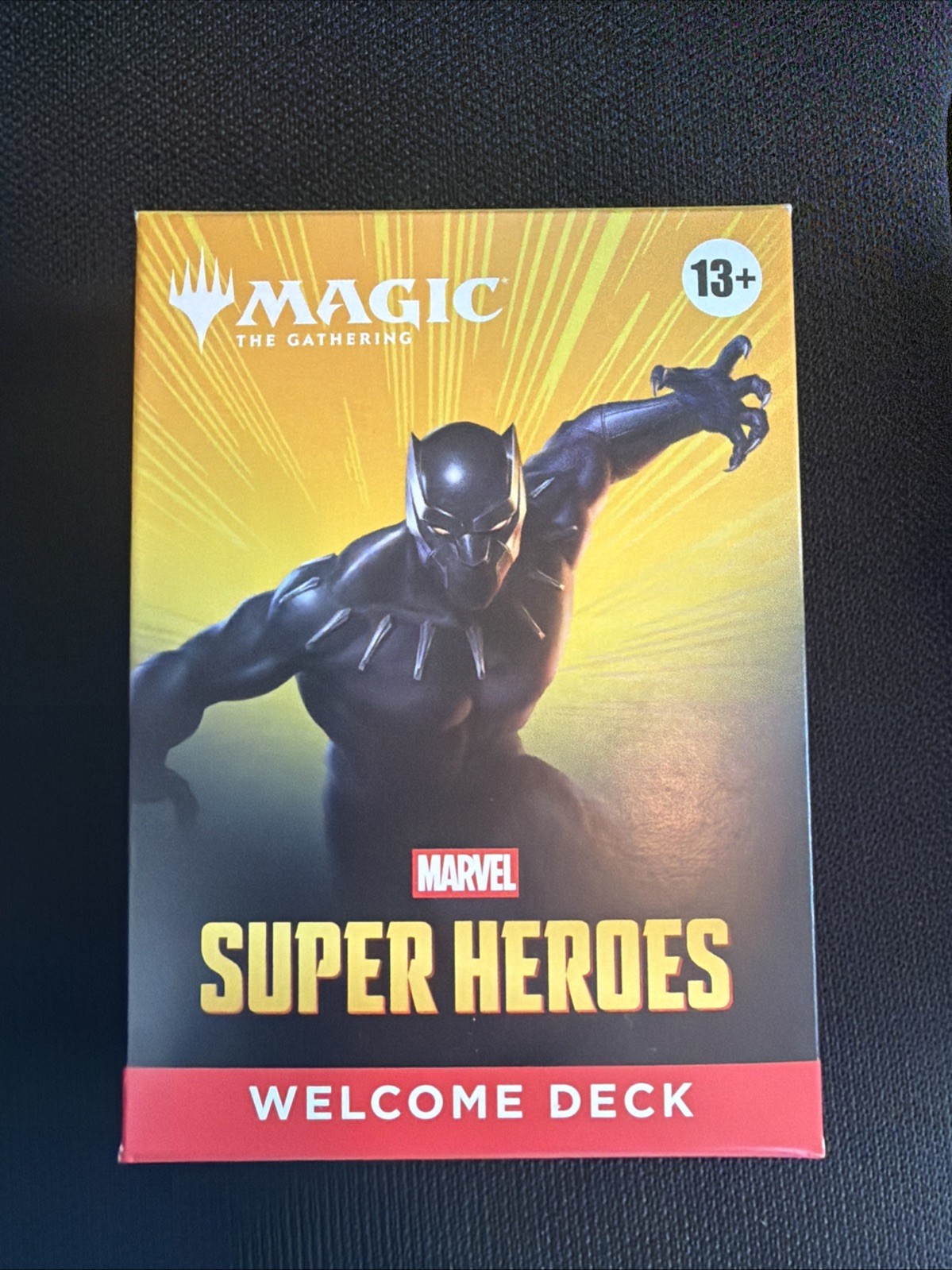 MTG Marvel Super Heroes Welcome Deck New Black Panther SDCC White