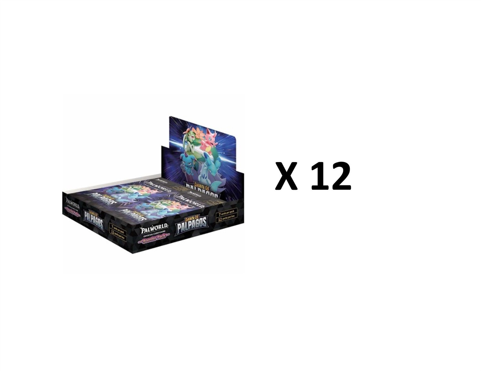 Sealed Dawn of Palpagos Booster Box Case BP01 PRESALE 7/30 Palworld -Kid Icarus-