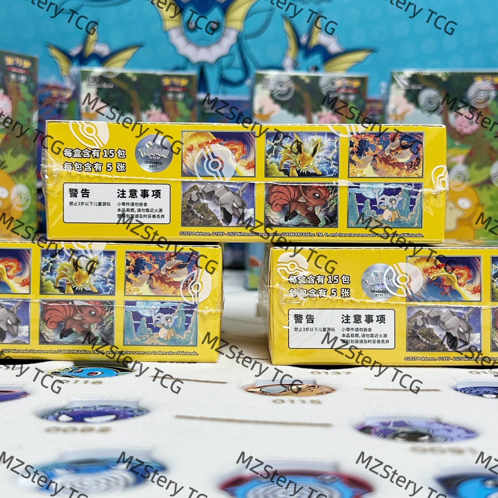 Pokemon TCG Collection 3.0 4.0 Surprise Slim 151C booster box Chinese Purple