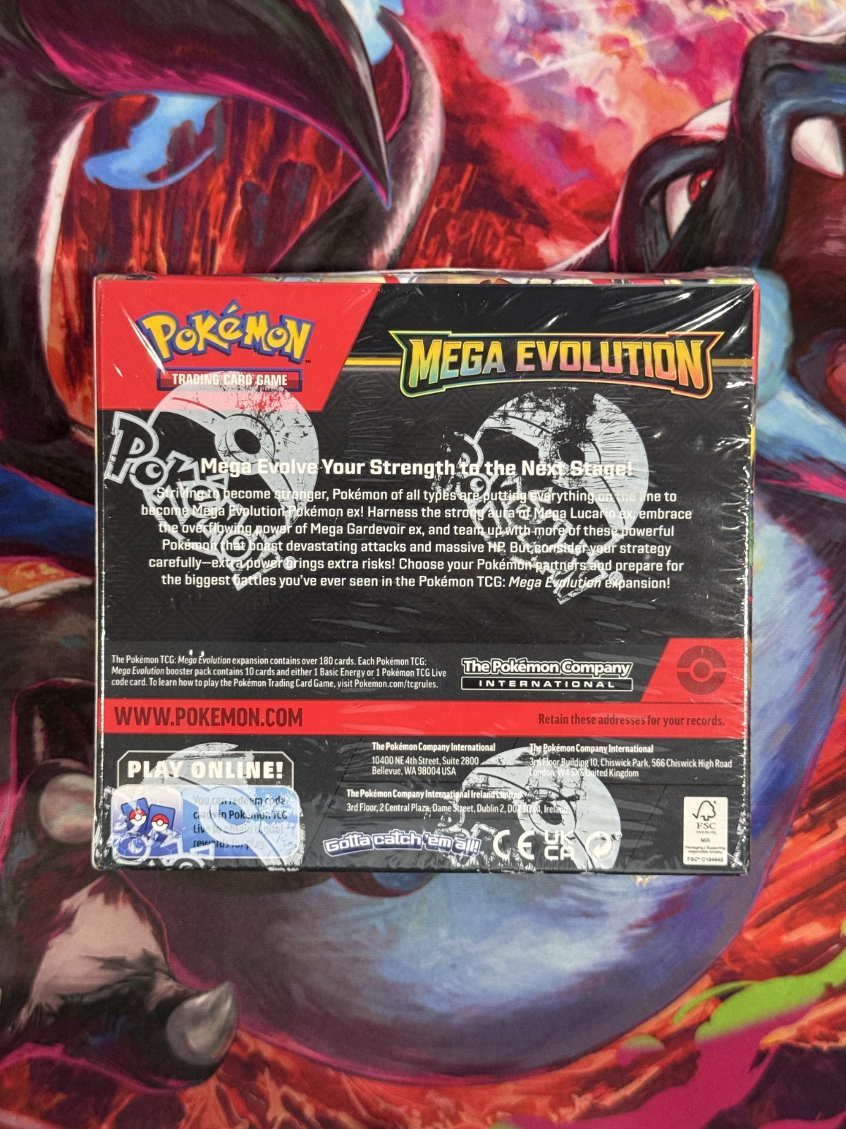 Pokemon TCG ME01 Mega Evolution ENHANCED BOOSTER BOX Factory Sealed 36 Packs