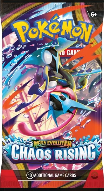 POKEMON MEGA EVOLUTION: CHAOS RISING BOOSTER BOX