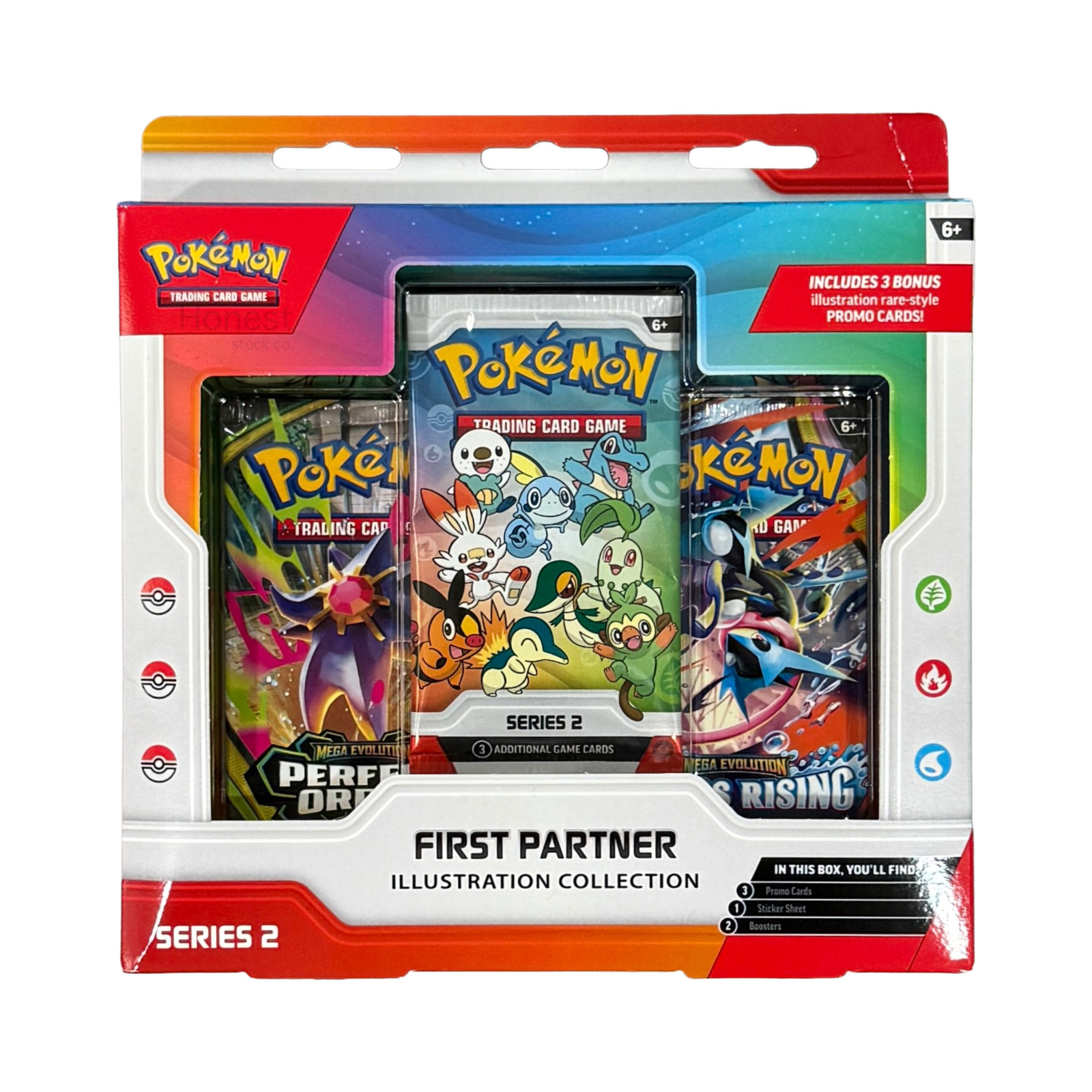 Pokemon TCG First Partner Illustration Collection Series 2 Sealed Promo Pack