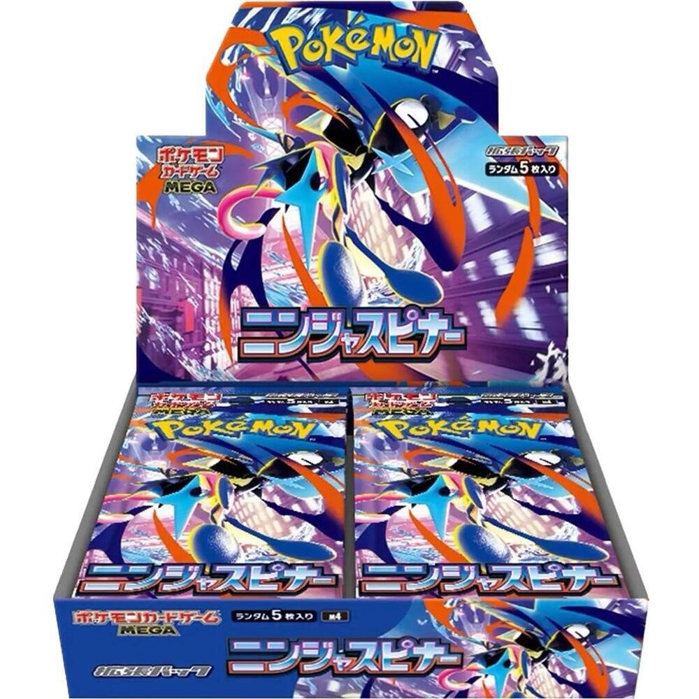 Pokemon TCG Japanese Ninja Spinner (M4) – Booster Box – Sealed
