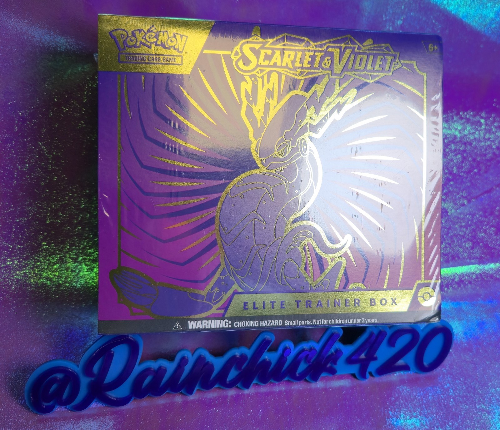 Pokemon Scarlet And Violet Base Set ETB Elite Trainer Box Miraidon ☆Sealed New☆