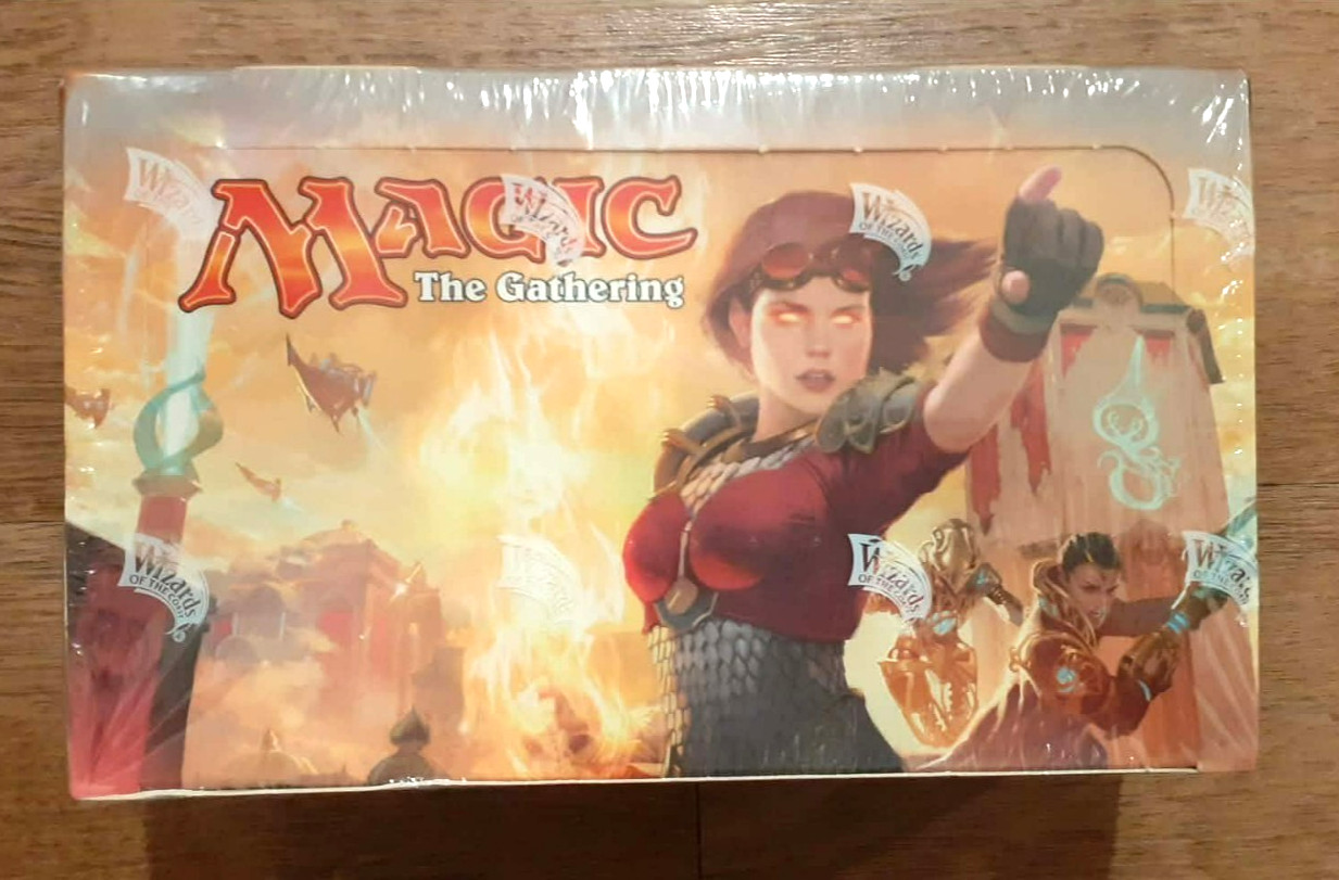 Magic the Gathering MtG TCG Aether Revolt Russian Booster Box Factory Sealed!
