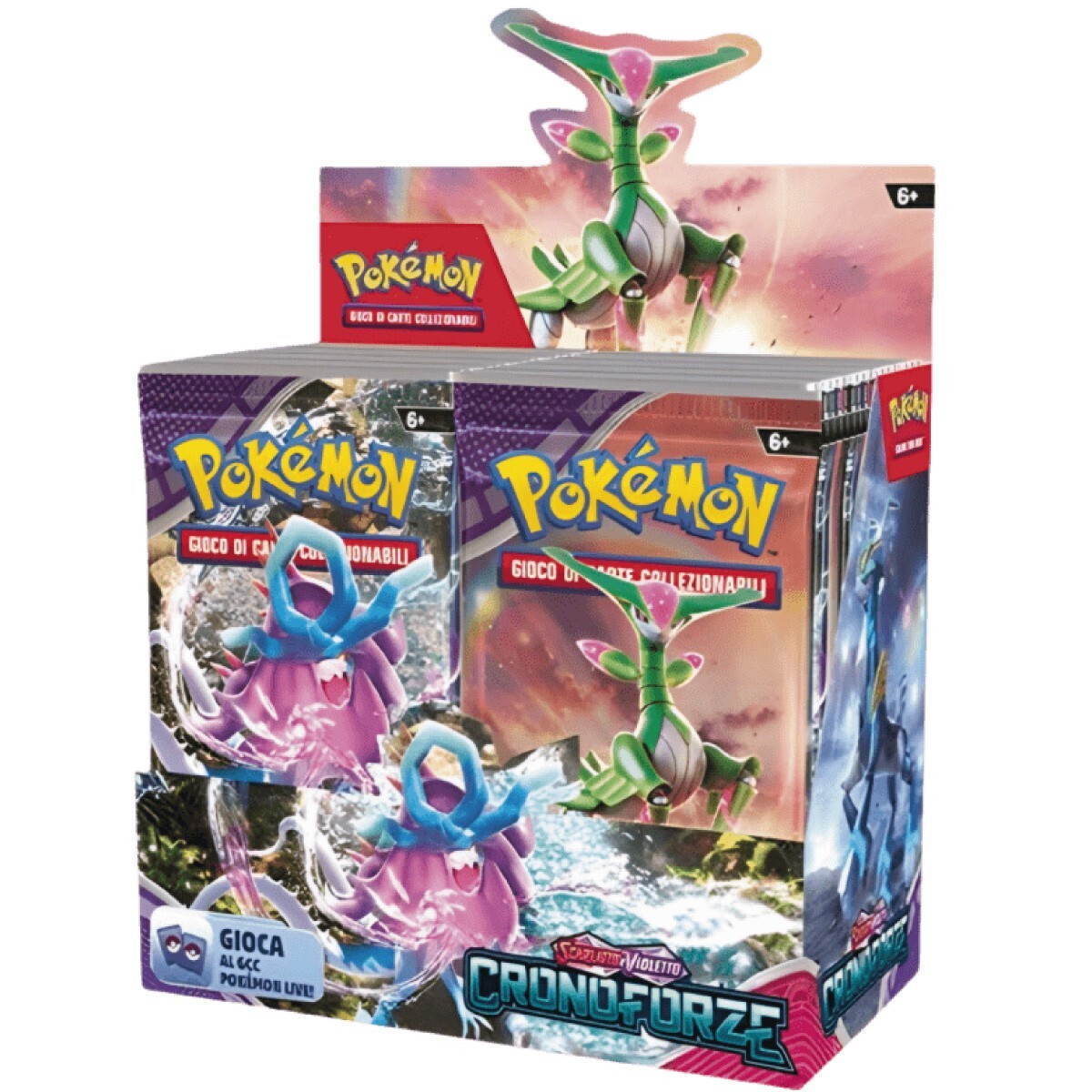 Pokemon Card Chronoforze Display Box 36 Envelopes ITALIAN Sealed Original New
