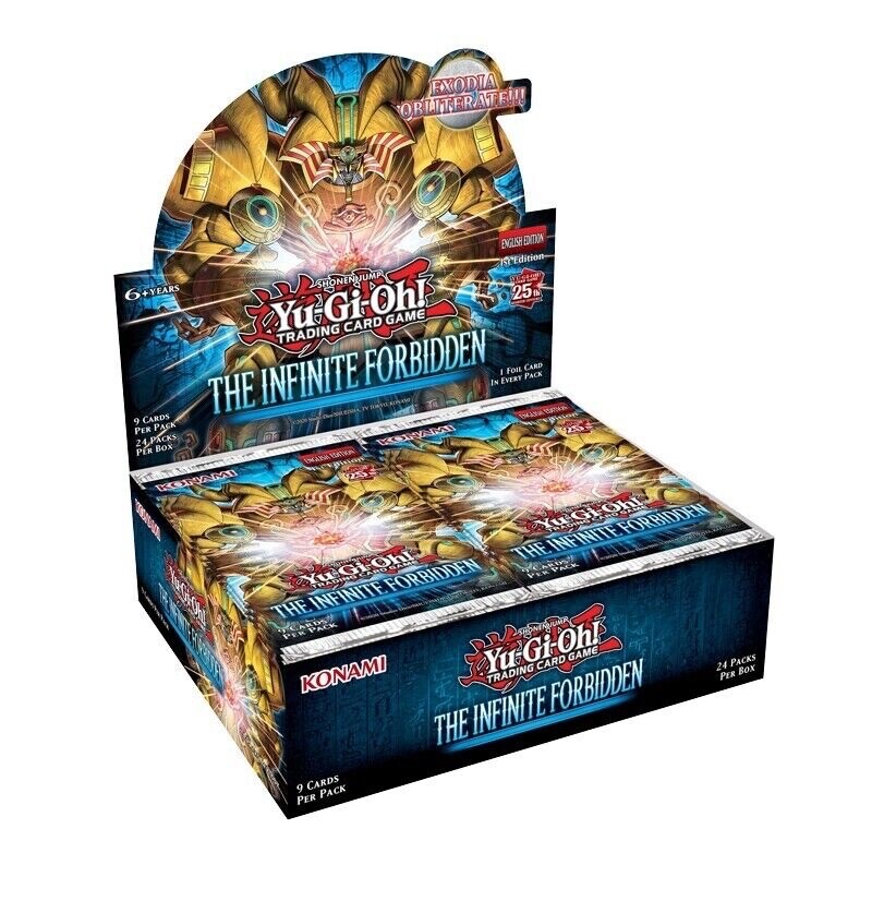 Yugioh The Infinite Forbidden Booster Box 1st Edition Factory Sealed SHIPS 7/19
