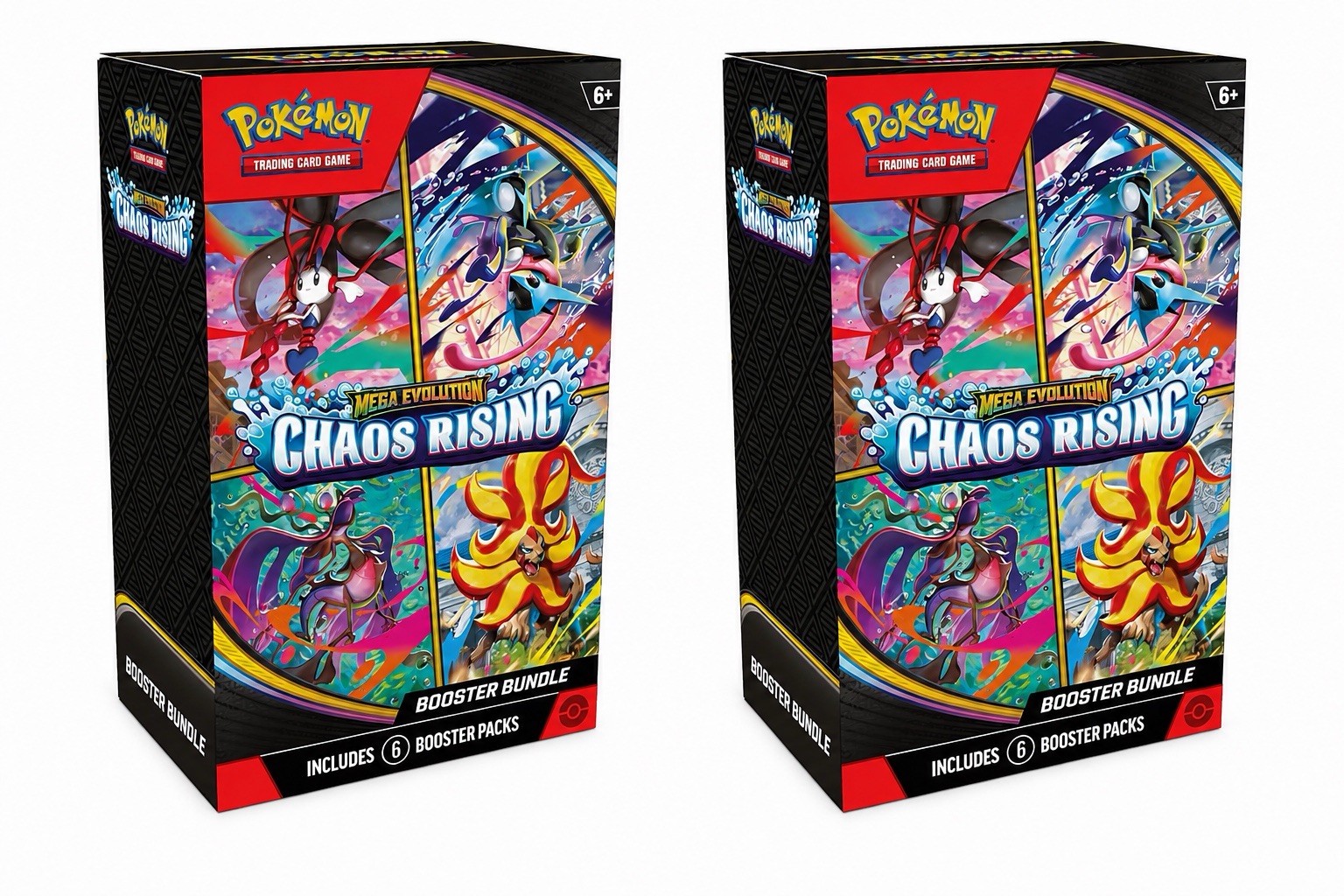 Pokemon Chaos Rising Booster Bundle Boxes – 2x Factory Sealed Boxes