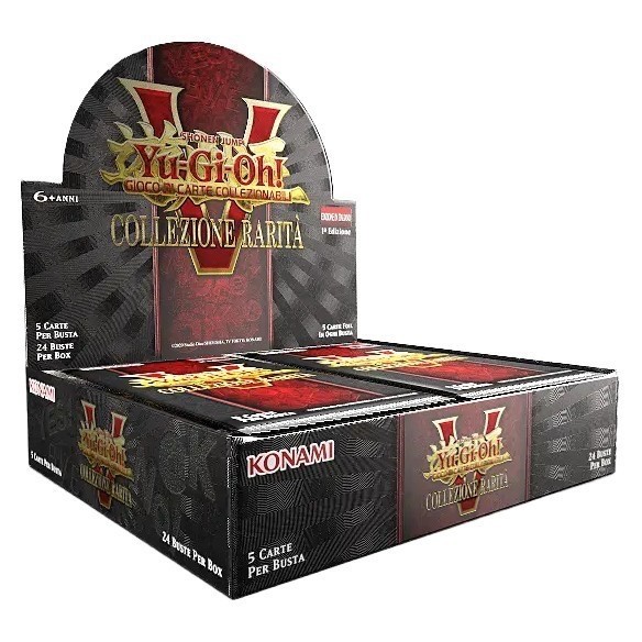 yu gi oh box ra05 collection rarity 5 displays in Italian ita yugioh sealed