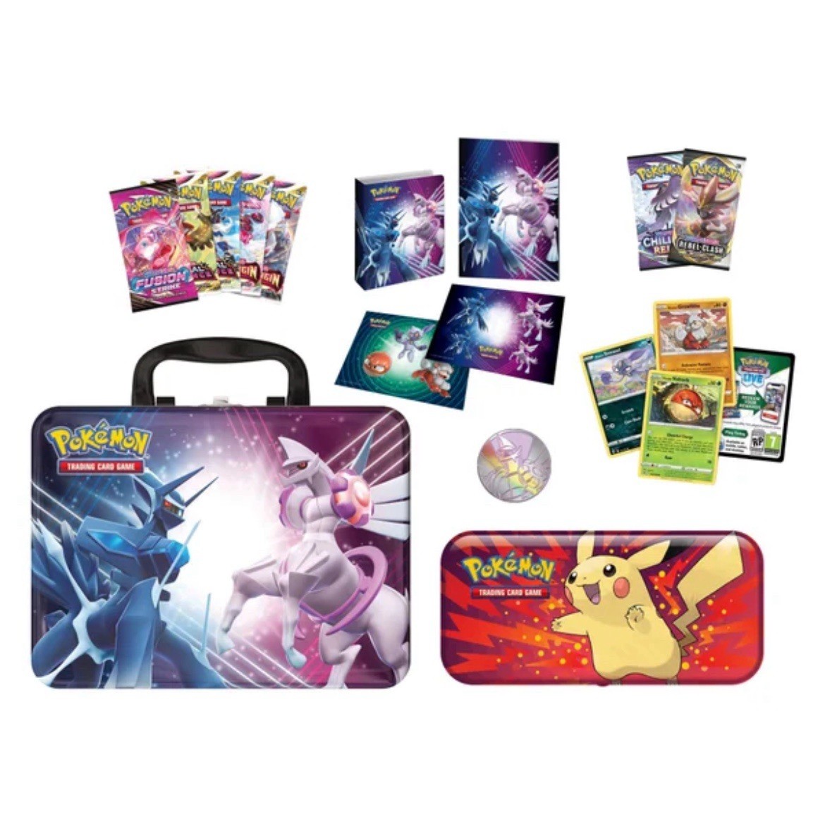 Pokémon TCG 2023 Pencil Case & Collector’s Chest Lunchbox Costco Exclusive Set