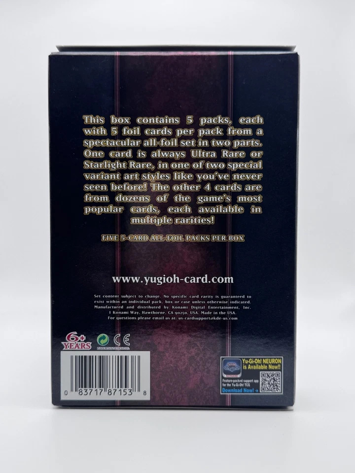 Yu-Gi-Oh! Rarity Collection 5 V Box 1st Edition Sealed IN HAND Ships Today 🔥