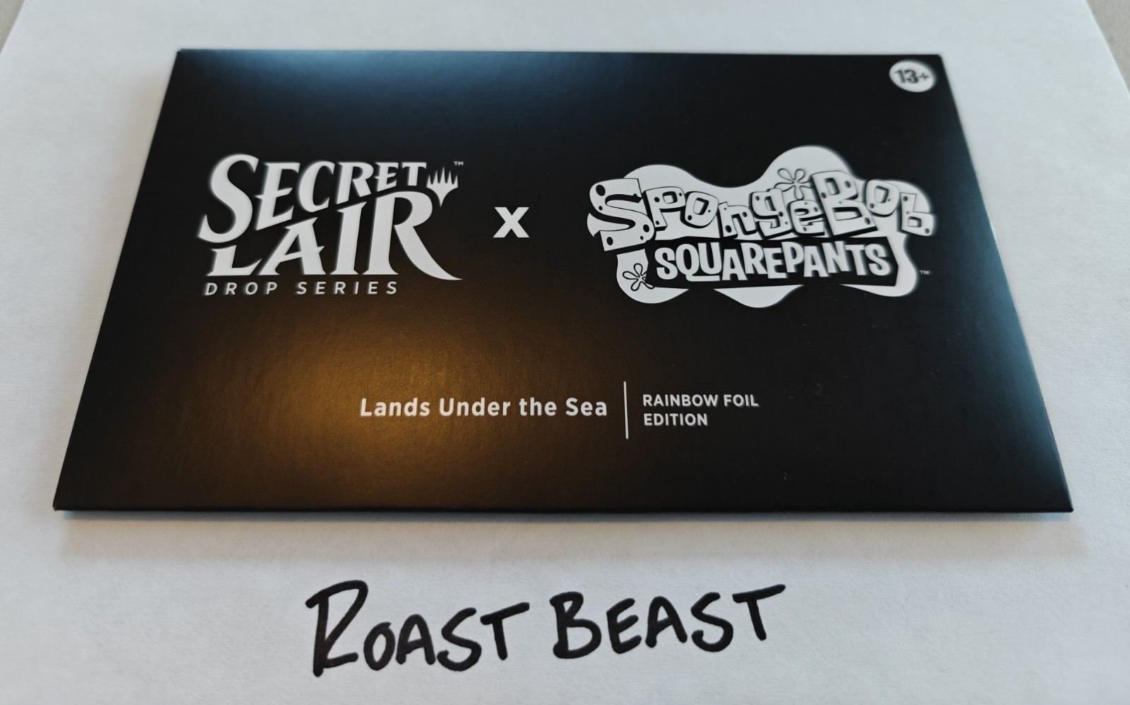 MTG – Secret Lair: Lands Under The Sea – Spongebob Squarepants Sealed FOIL NEW