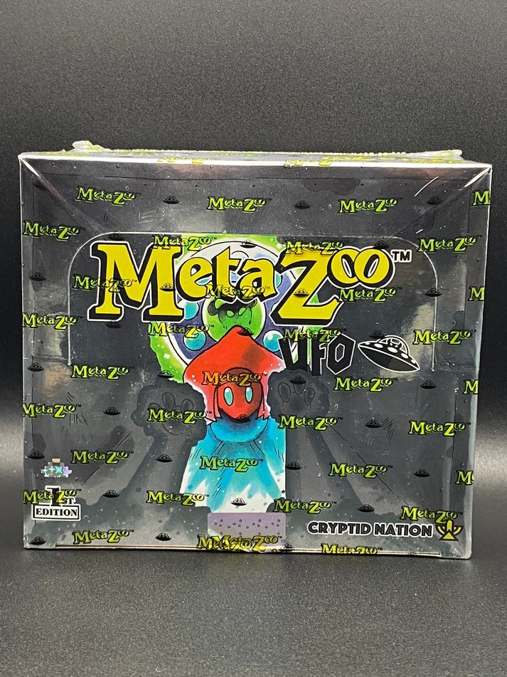 Factory Sealed MetaZoo Cryptid Nation TCG UFO 1st Edition Booster Box 36 Packs