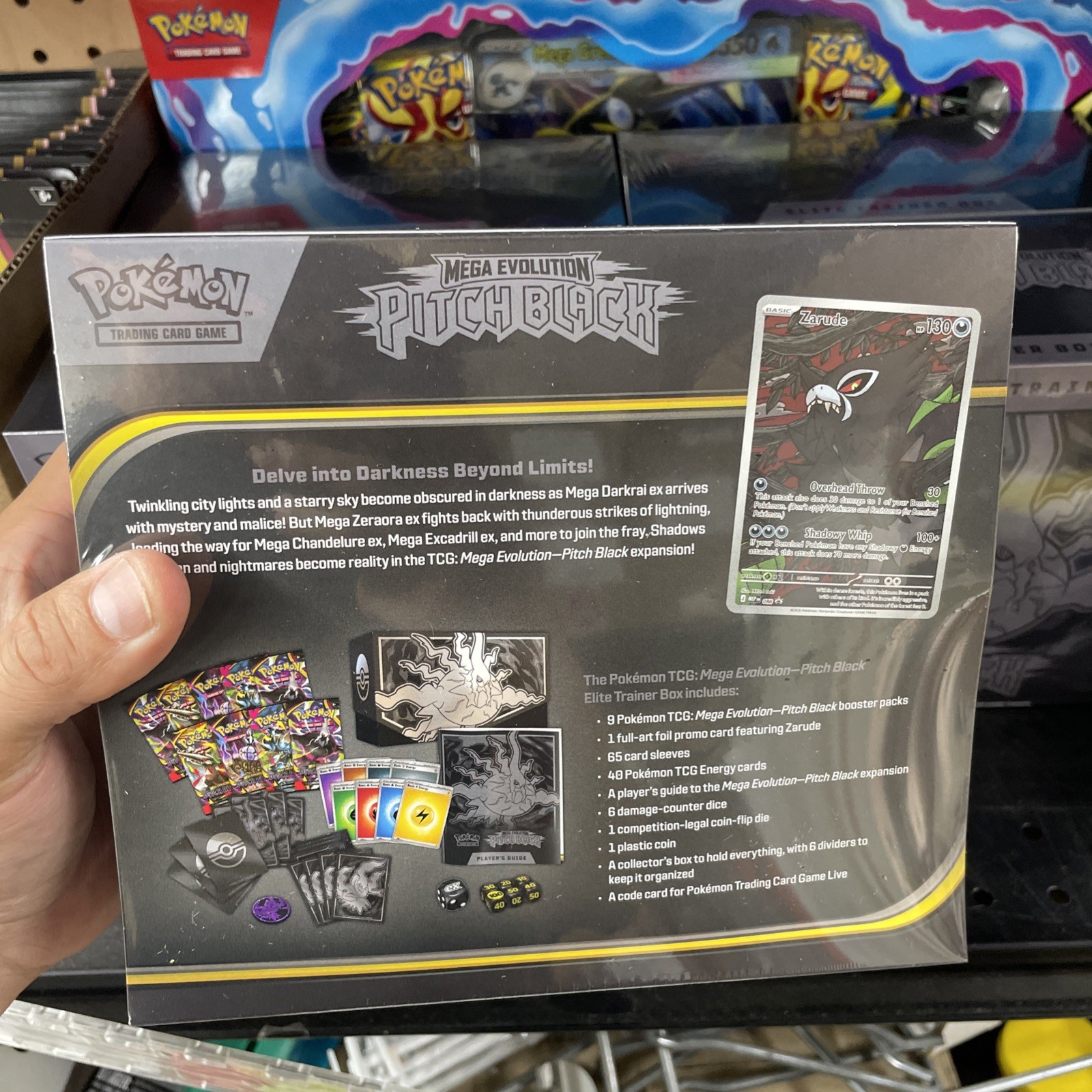 POKEMON MEGA EVOLUTION: PITCH BLACK ELITE TRAINER ETB BOX – NEW – SEALED 🔥🔥🔥