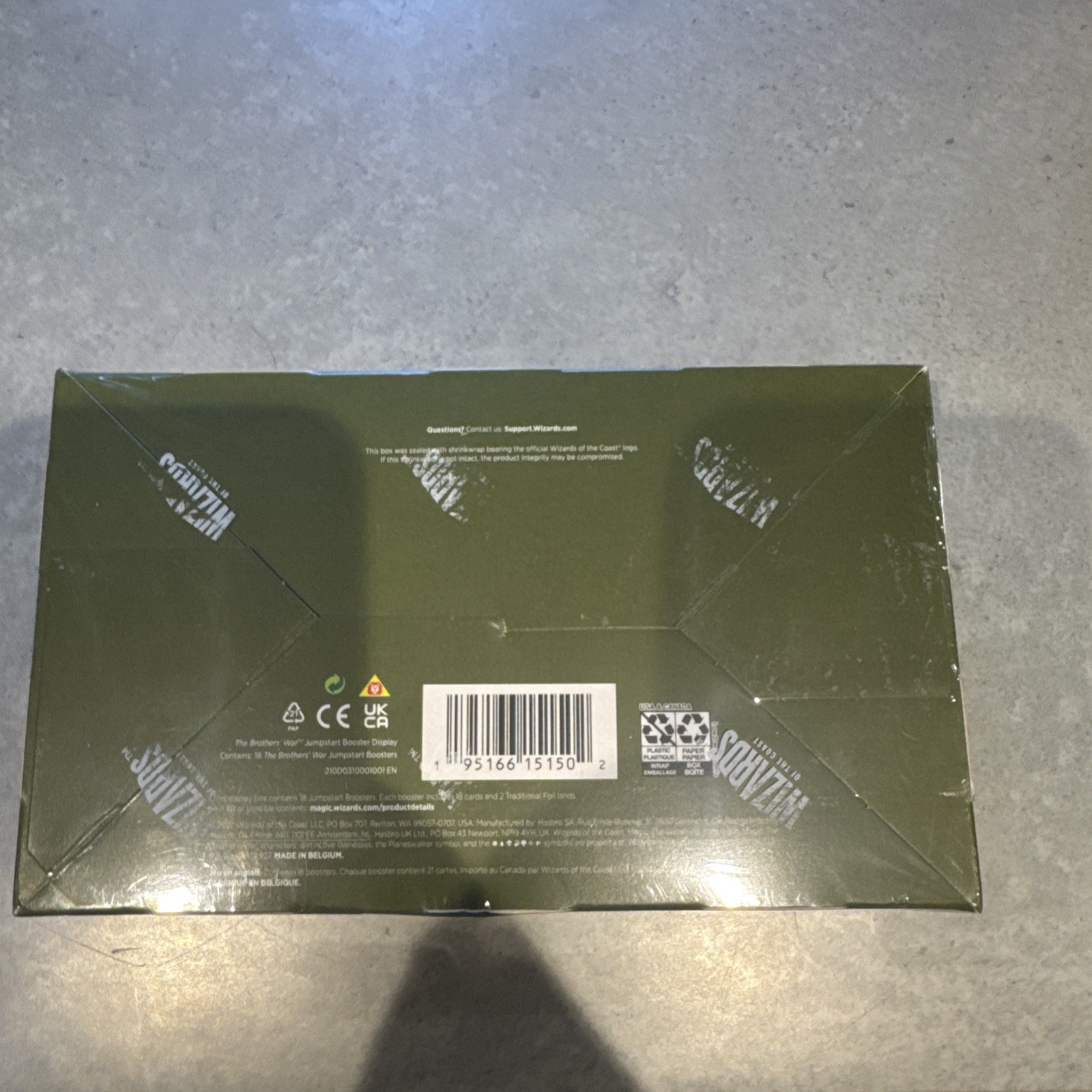 Magic The Gathering The Brothers’ War Jumpstart Booster FACTORY SEALED BOX