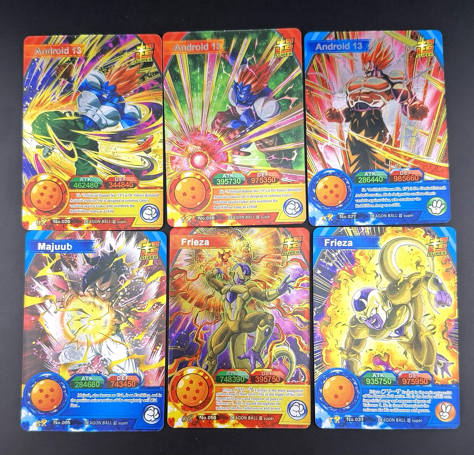 DBZ DBS Dragon Ball CCG TCG Booster Box 36 Packs Goku Vegeta Doujin Anime Cards