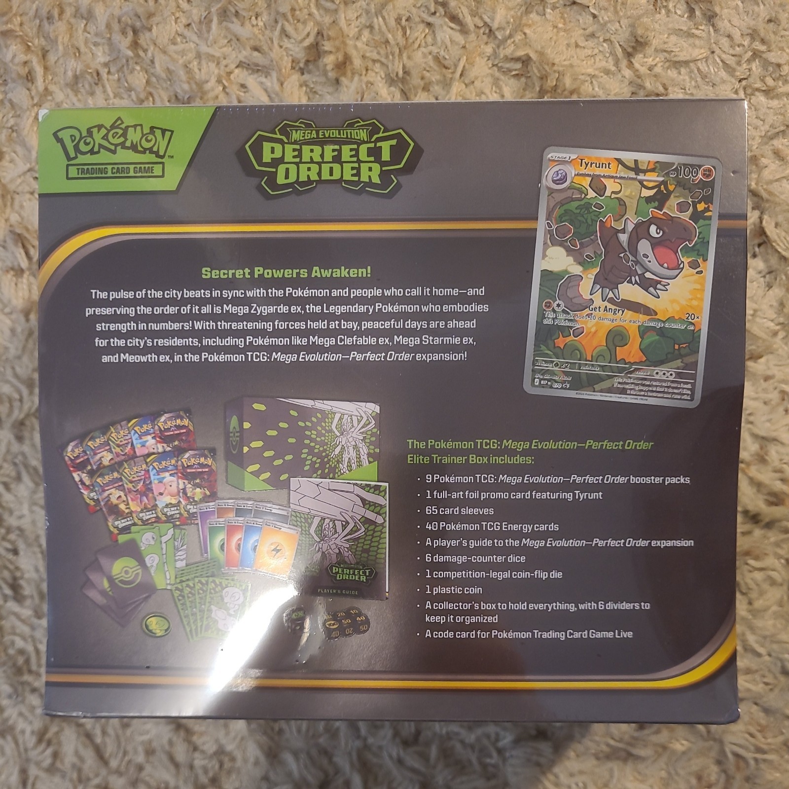 Elite Trainer Box Perfect Order ME03 Pokemon TCG Brand New Sealed