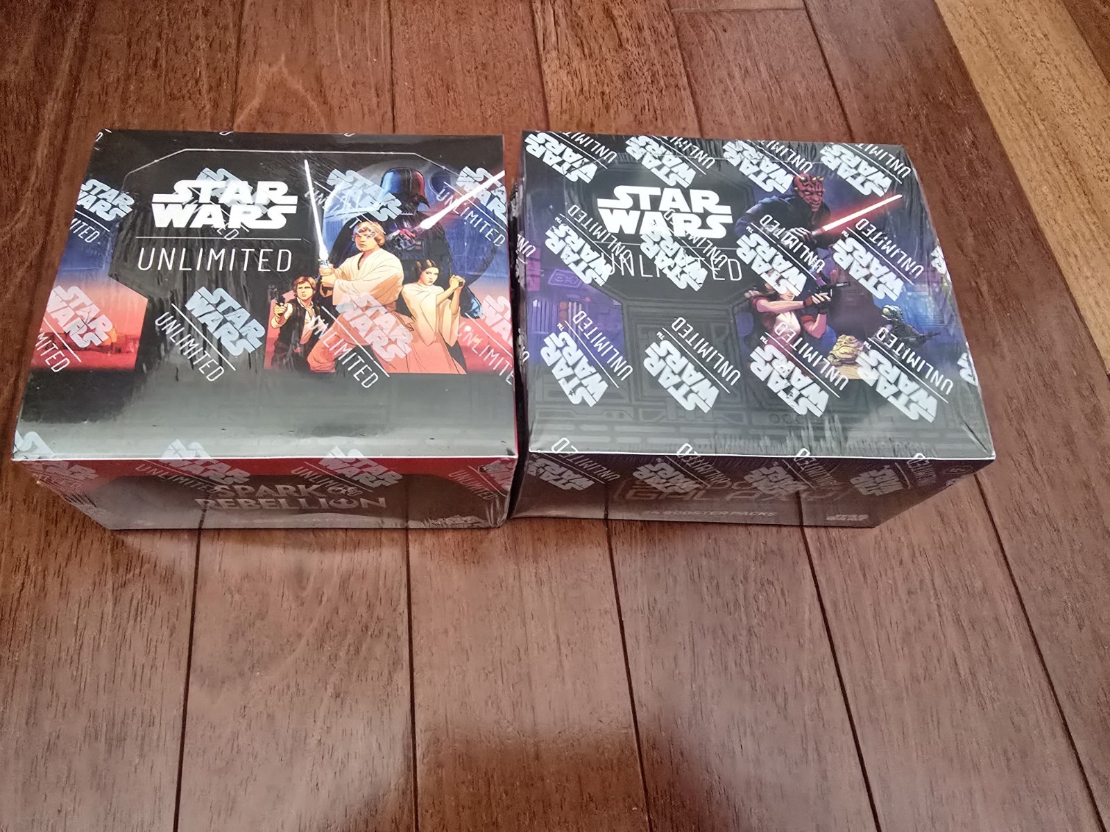 SWU Starter Pack With Spark of Rebellion, Shadow Of Galaxy Sealed Booster Boxes