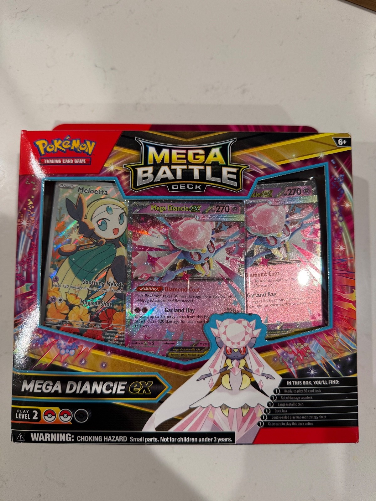 Pokemon Mega Battle Deck Diancie ex Brand New Factory Sealed