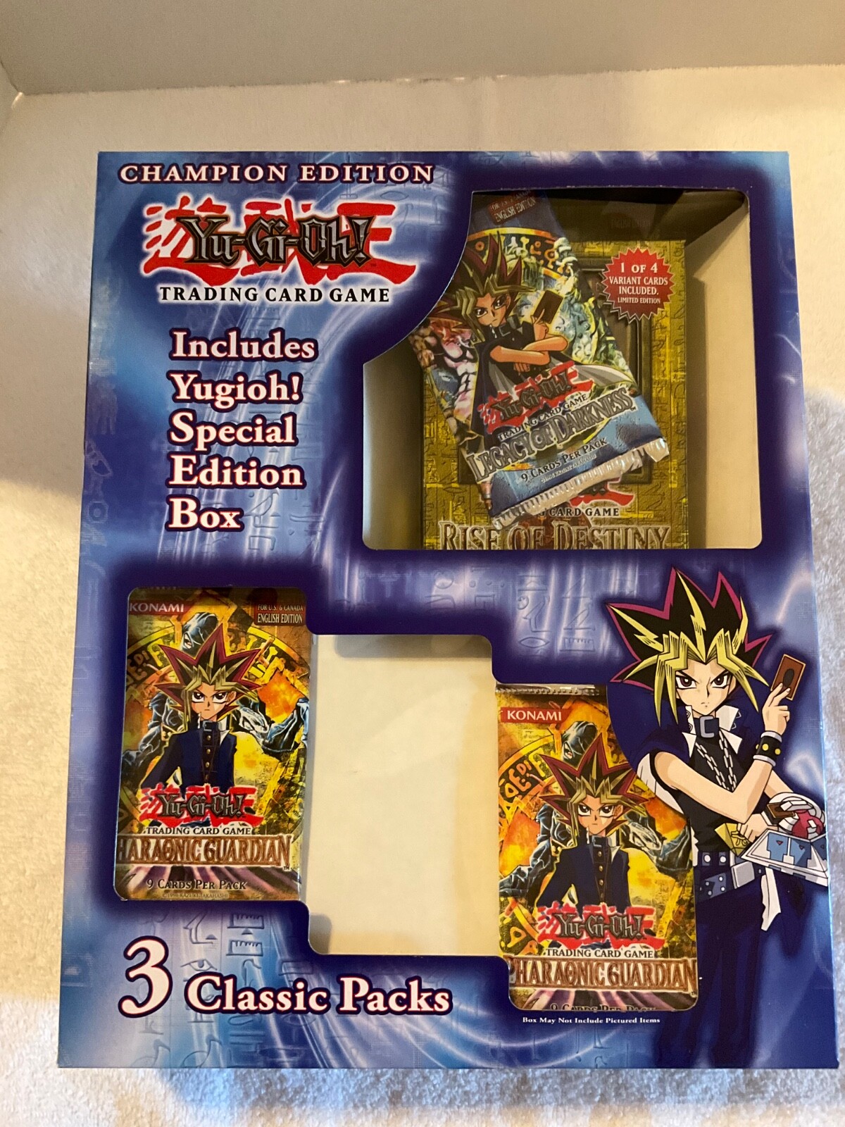 Yu-Gu-Oh! Champion Edition W/ Rise of Destiny Special Edition Box FACTORY SEALED