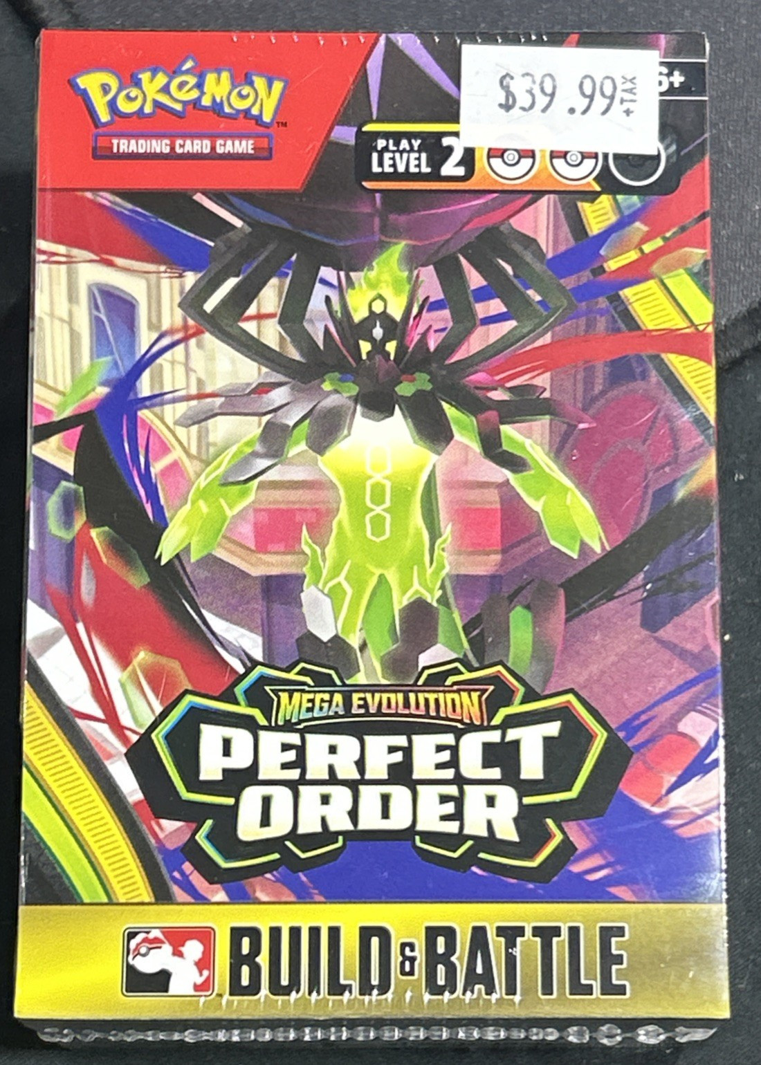 Pokemon TCG Perfect Order Factory Sealed Build & Battle Kit Box 4 Packs + Deck