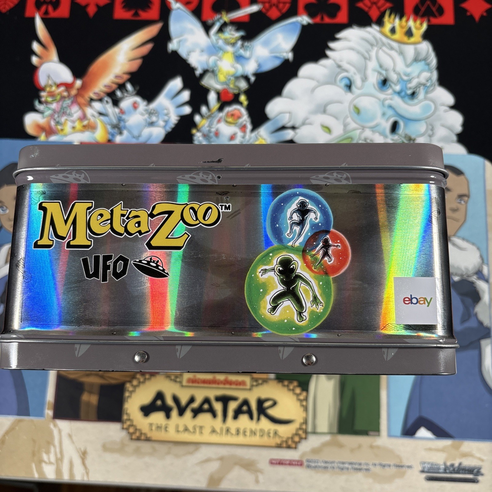 MetaZoo x eBay Exclusive Lunchbox UFO Limited Edition Black & Silver Handle